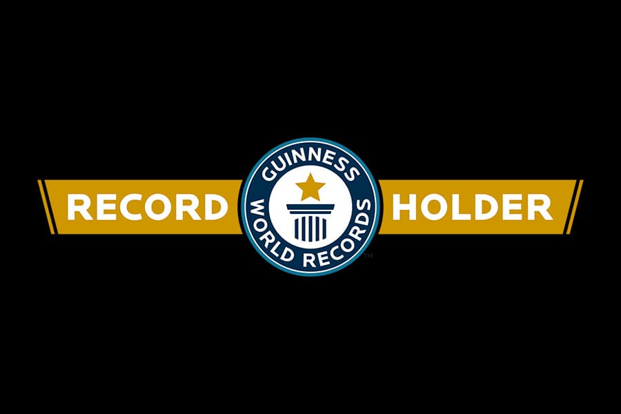 Logo of Guinness World Records.